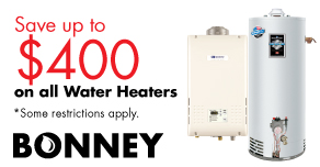 coupons specials heater water plumbing 31st expires march